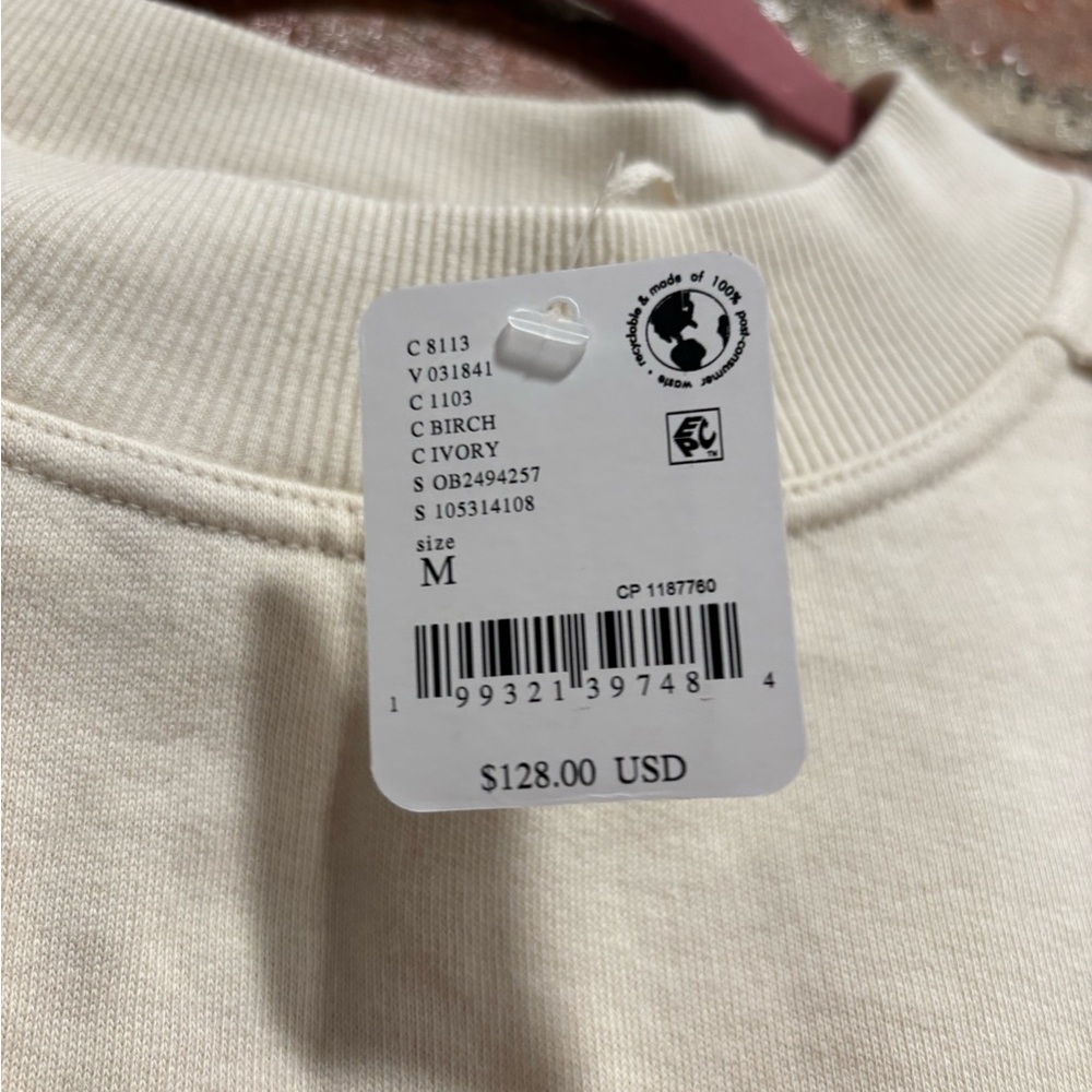 Free People Gaia Lace Crewneck NWT - Picture 7 of 7